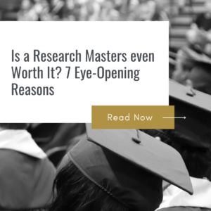 masters of research